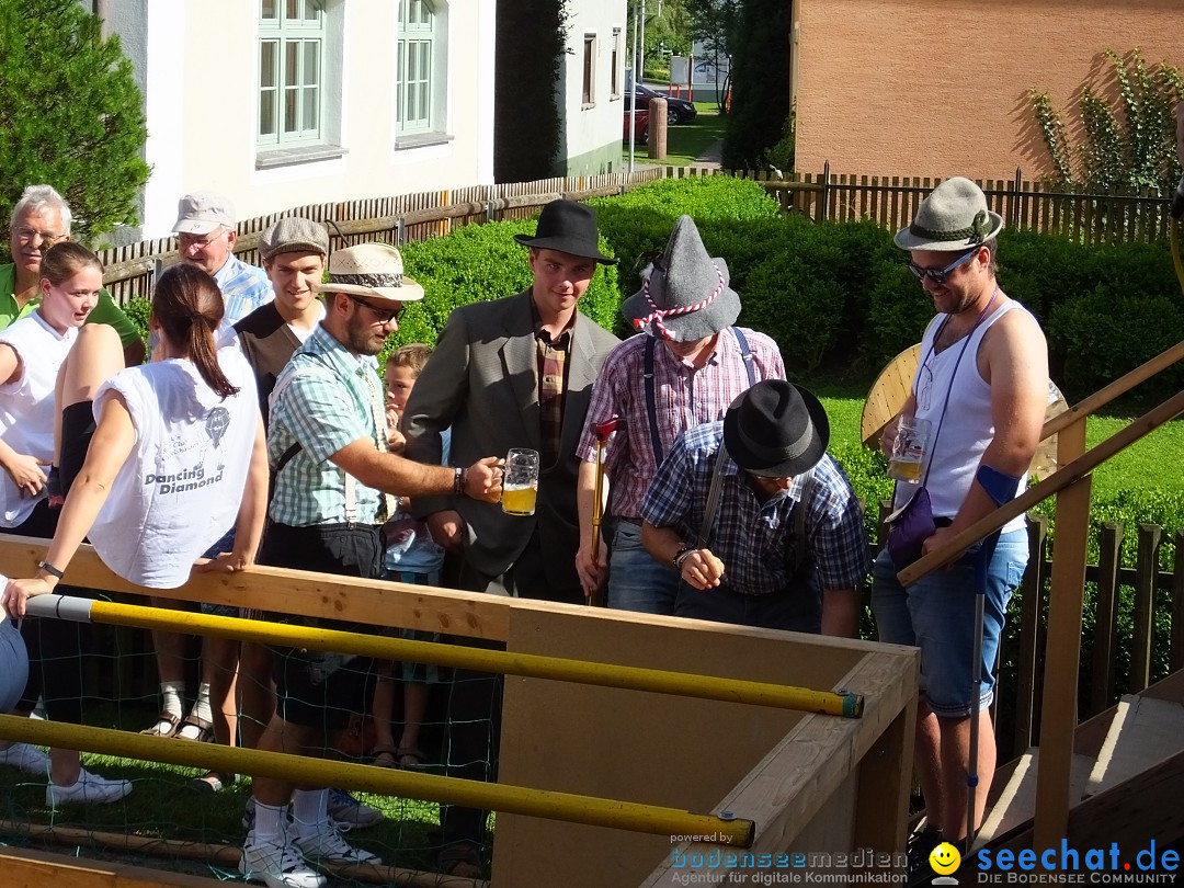 Handwerkermarkt mit Human-Soccer: Oggelshausen, 05.08.2017