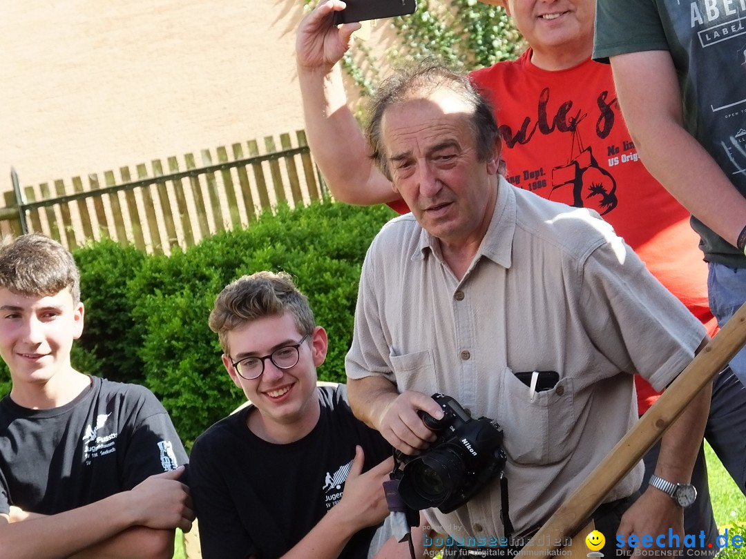 Handwerkermarkt mit Human-Soccer: Oggelshausen, 05.08.2017