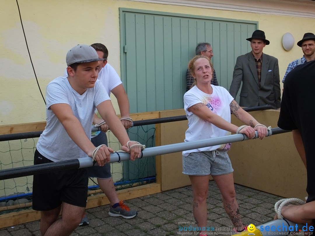 Handwerkermarkt mit Human-Soccer: Oggelshausen, 05.08.2017