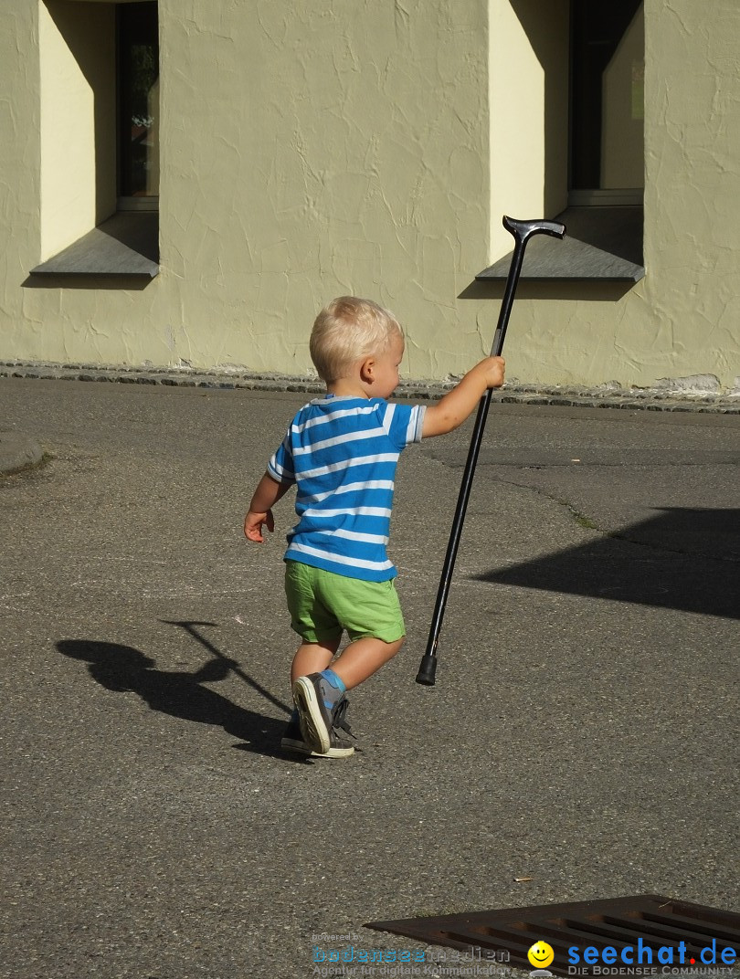 Handwerkermarkt mit Human-Soccer: Oggelshausen, 05.08.2017