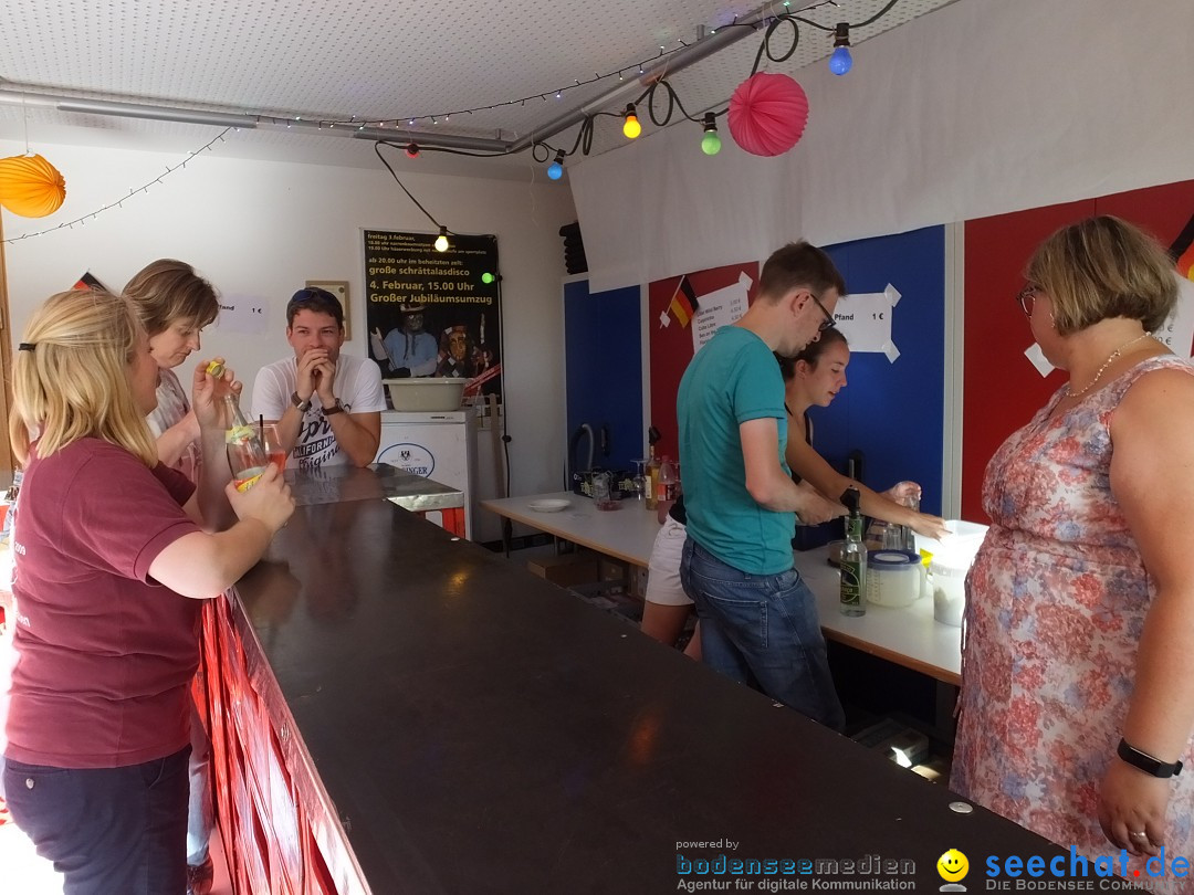 Handwerkermarkt mit Human-Soccer: Oggelshausen, 05.08.2017