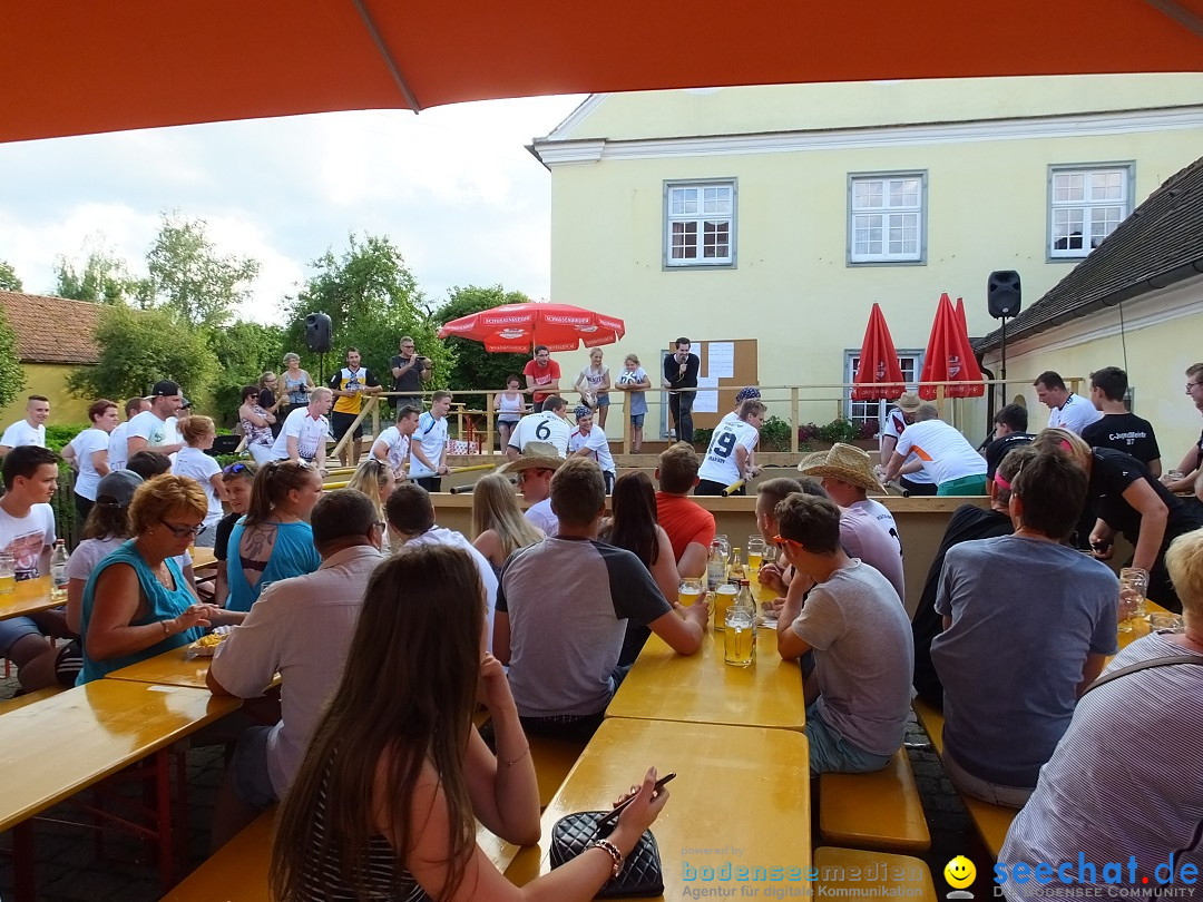 Handwerkermarkt mit Human-Soccer: Oggelshausen, 05.08.2017