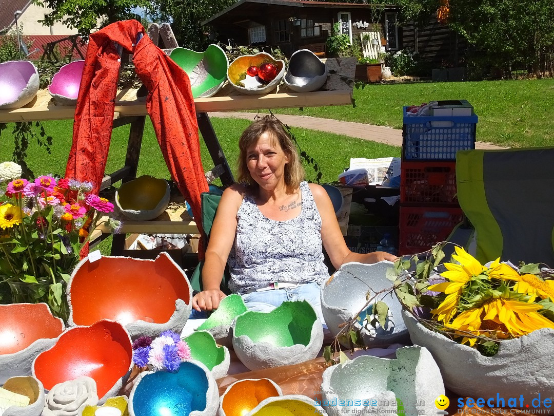 Handwerkermarkt mit Human-Soccer: Oggelshausen, 05.08.2017