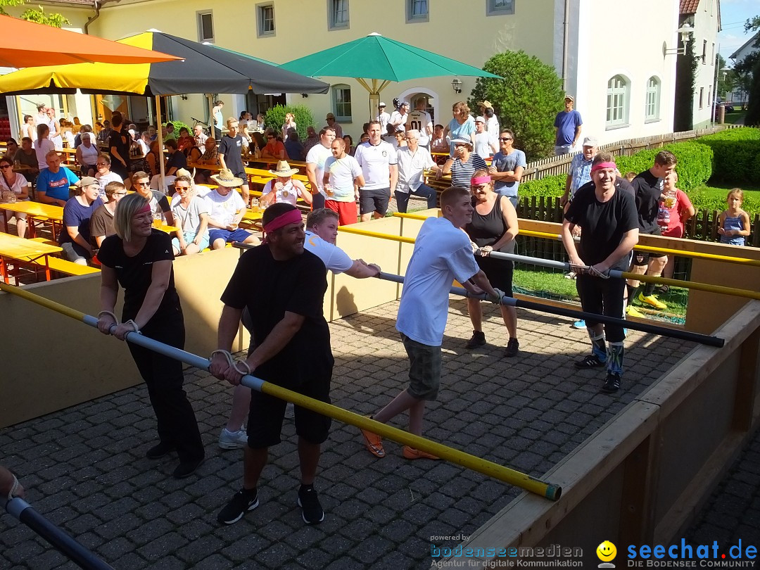 Handwerkermarkt mit Human-Soccer: Oggelshausen, 05.08.2017