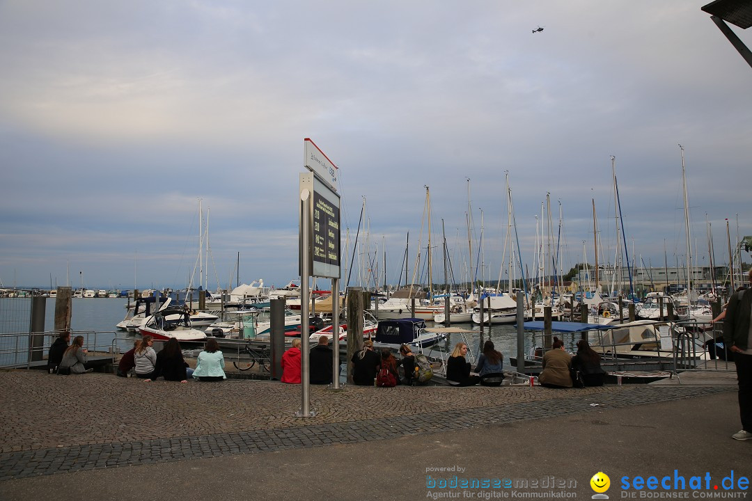 SEENACHTFEST mit Feuerwerk: Konstanz am Bodensee, 12.08.2017