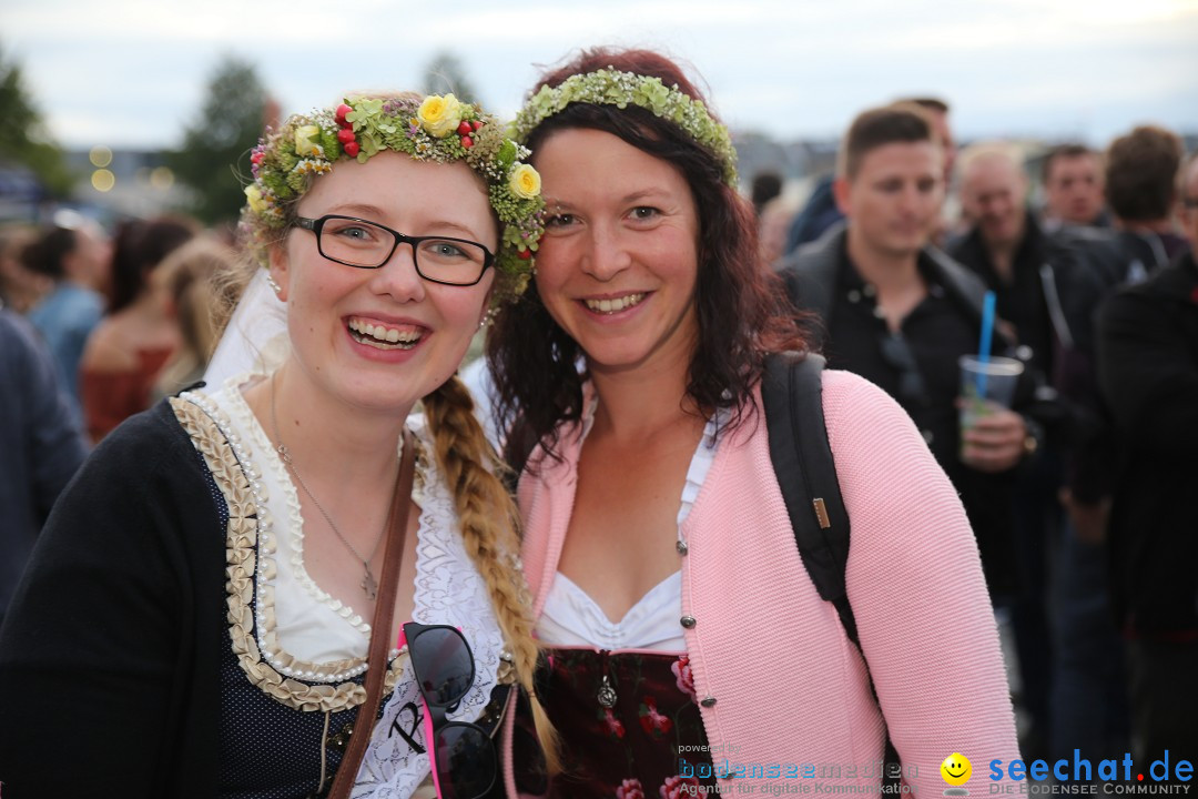 SEENACHTFEST mit Feuerwerk: Konstanz am Bodensee, 12.08.2017
