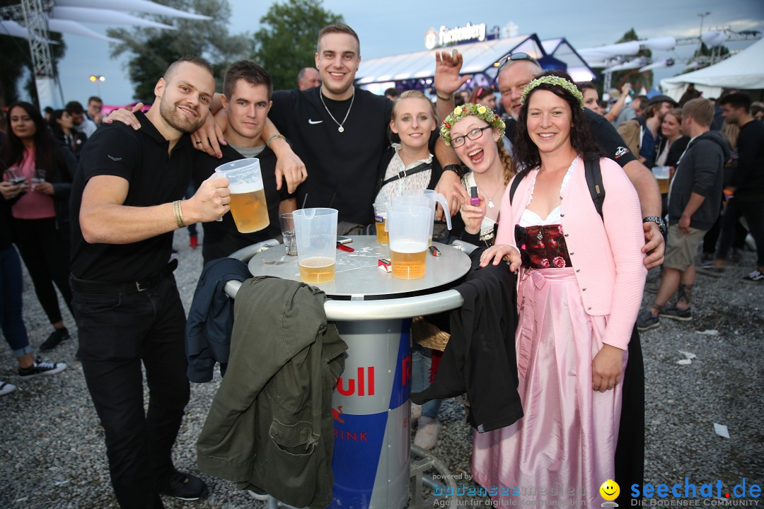 SEENACHTFEST mit Feuerwerk: Konstanz am Bodensee, 12.08.2017