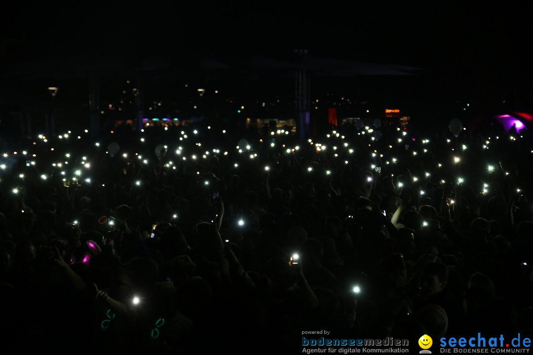 SEENACHTFEST mit Feuerwerk: Konstanz am Bodensee, 12.08.2017
