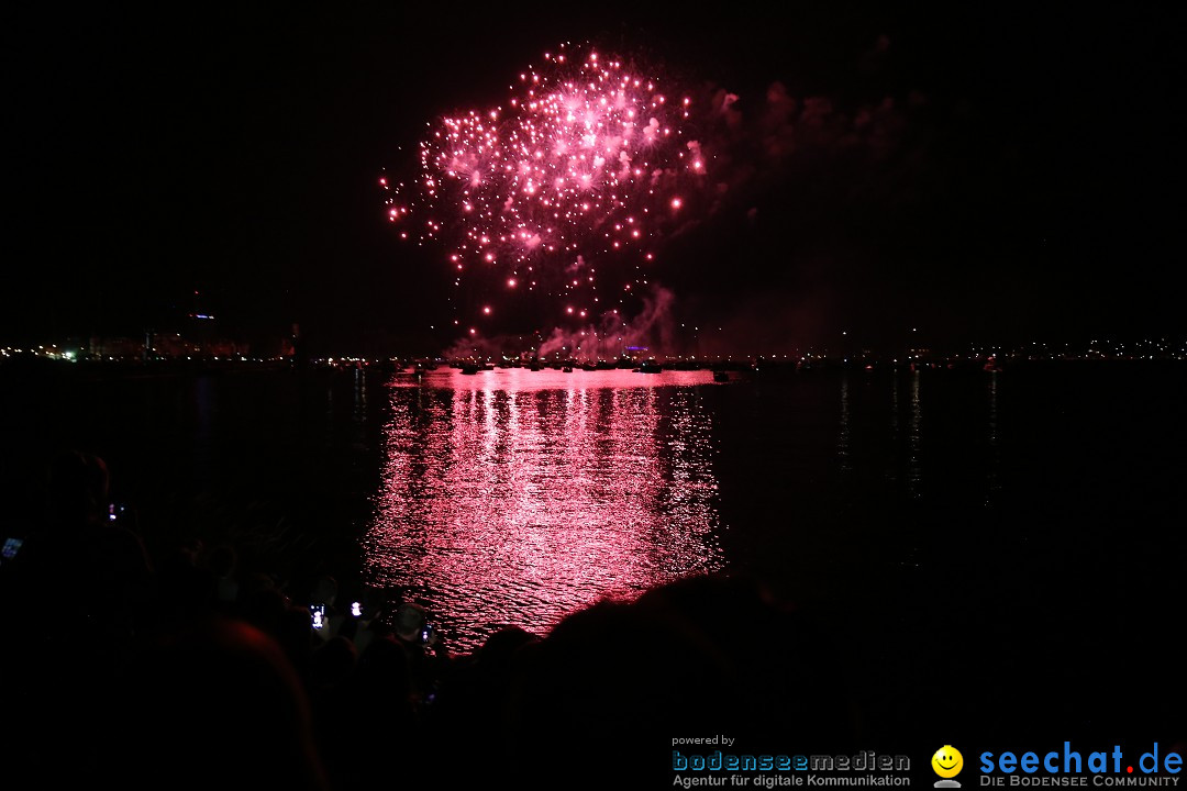 SEENACHTFEST mit Feuerwerk: Konstanz am Bodensee, 12.08.2017