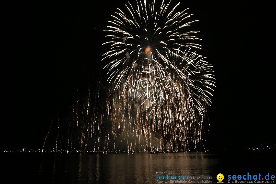 SEENACHTFEST mit Feuerwerk: Konstanz am Bodensee, 12.08.2017