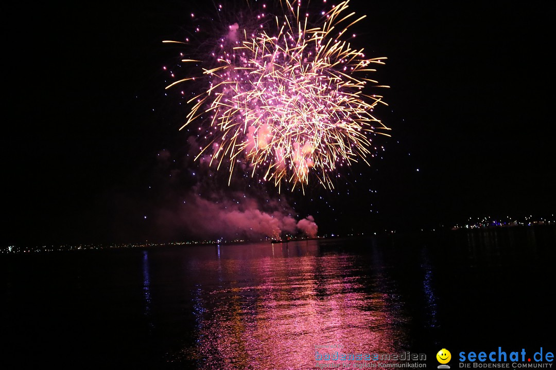 SEENACHTFEST mit Feuerwerk: Konstanz am Bodensee, 12.08.2017