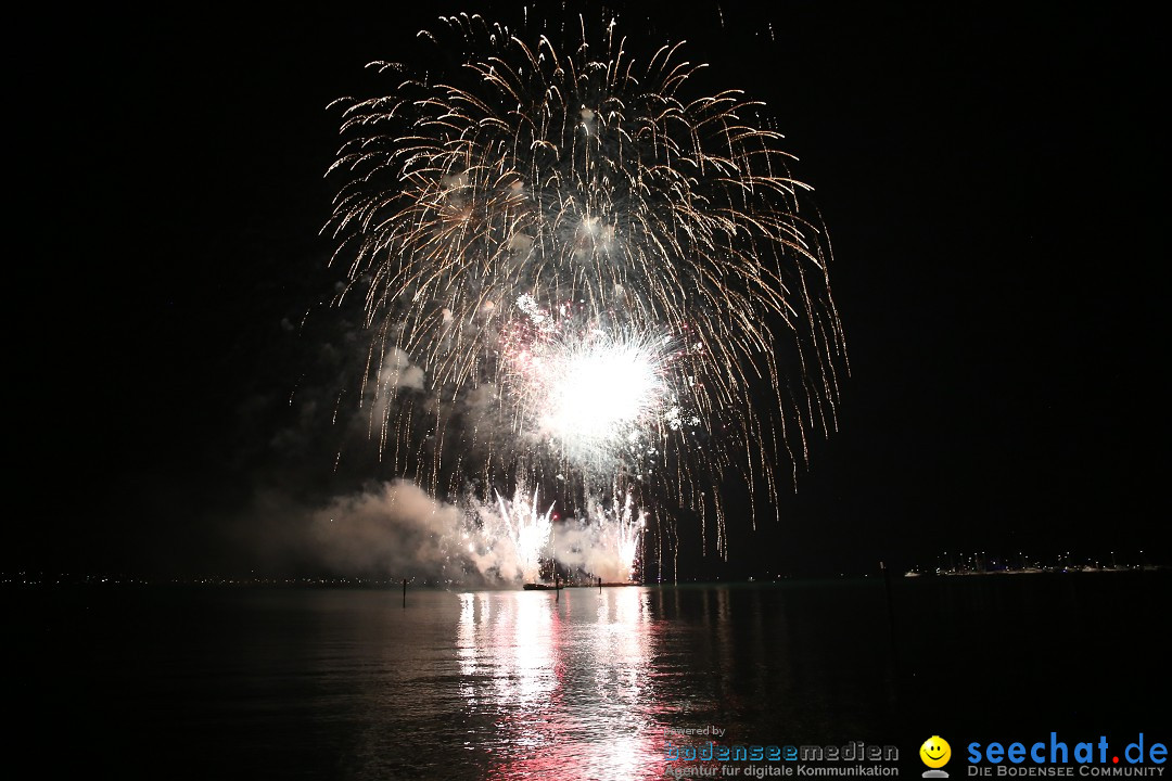 SEENACHTFEST mit Feuerwerk: Konstanz am Bodensee, 12.08.2017