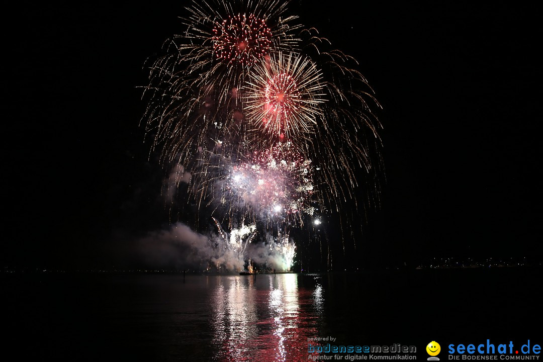SEENACHTFEST mit Feuerwerk: Konstanz am Bodensee, 12.08.2017