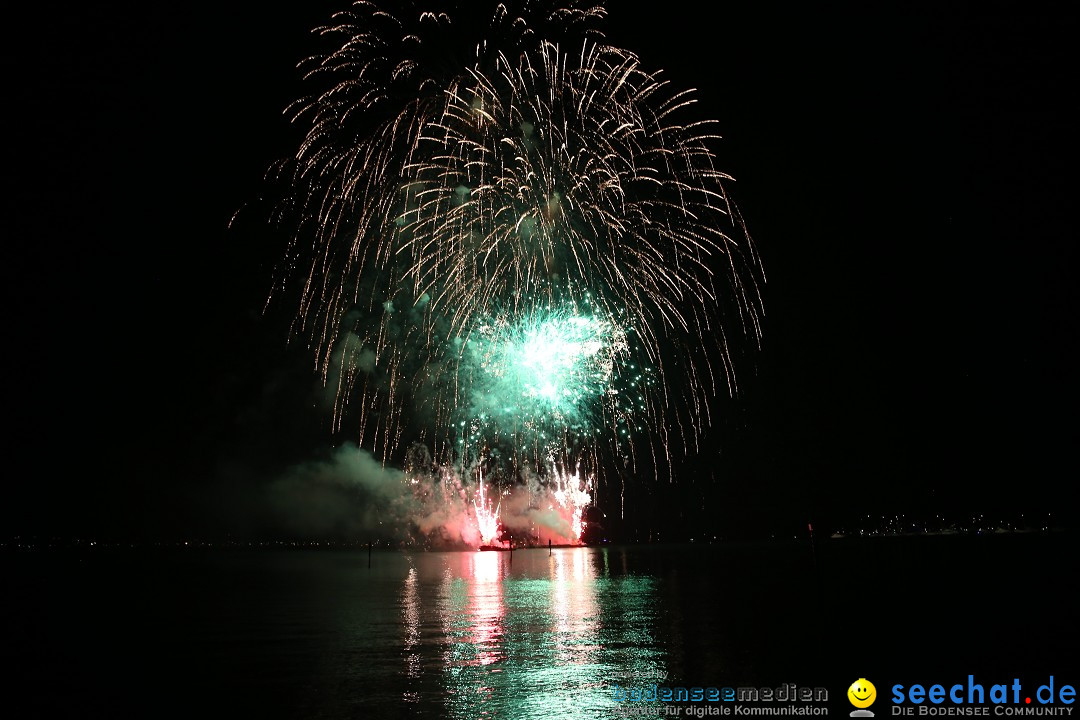 SEENACHTFEST mit Feuerwerk: Konstanz am Bodensee, 12.08.2017