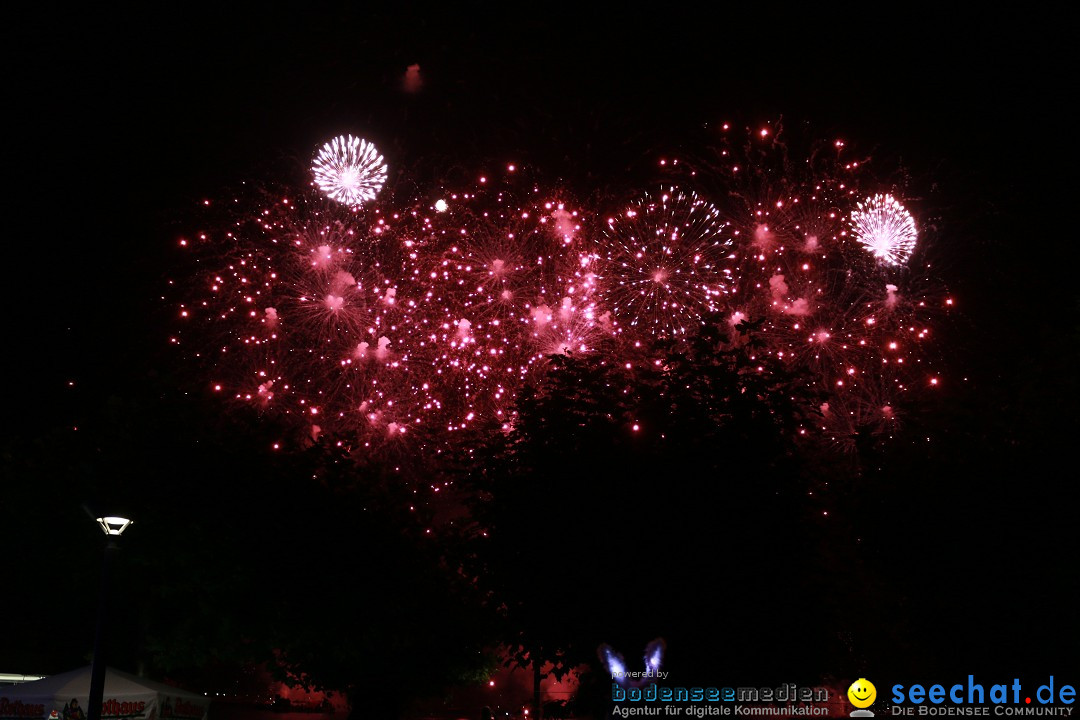 SEENACHTFEST mit Feuerwerk: Konstanz am Bodensee, 12.08.2017