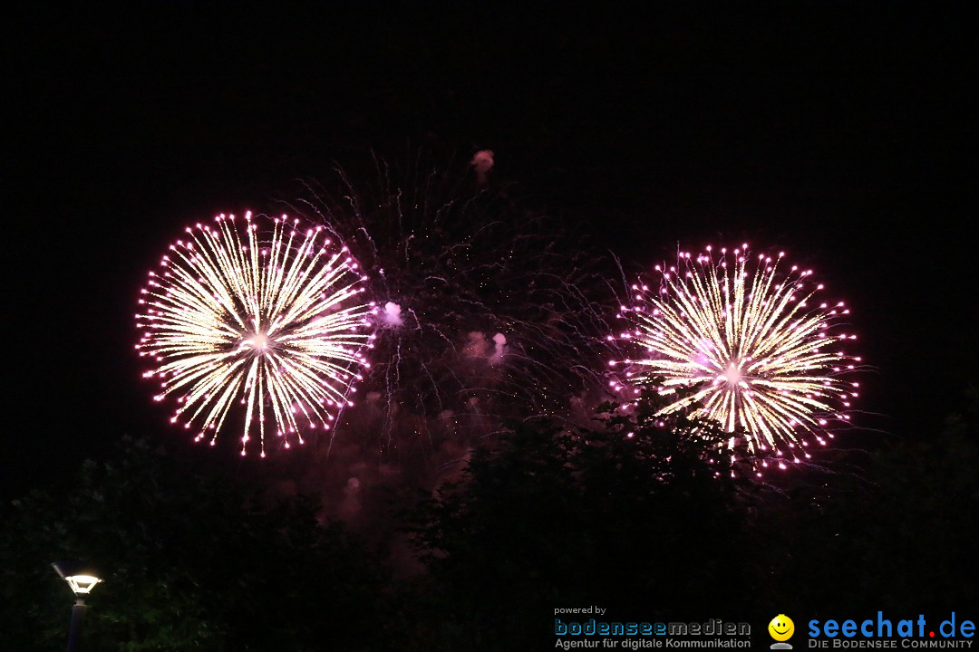 SEENACHTFEST mit Feuerwerk: Konstanz am Bodensee, 12.08.2017
