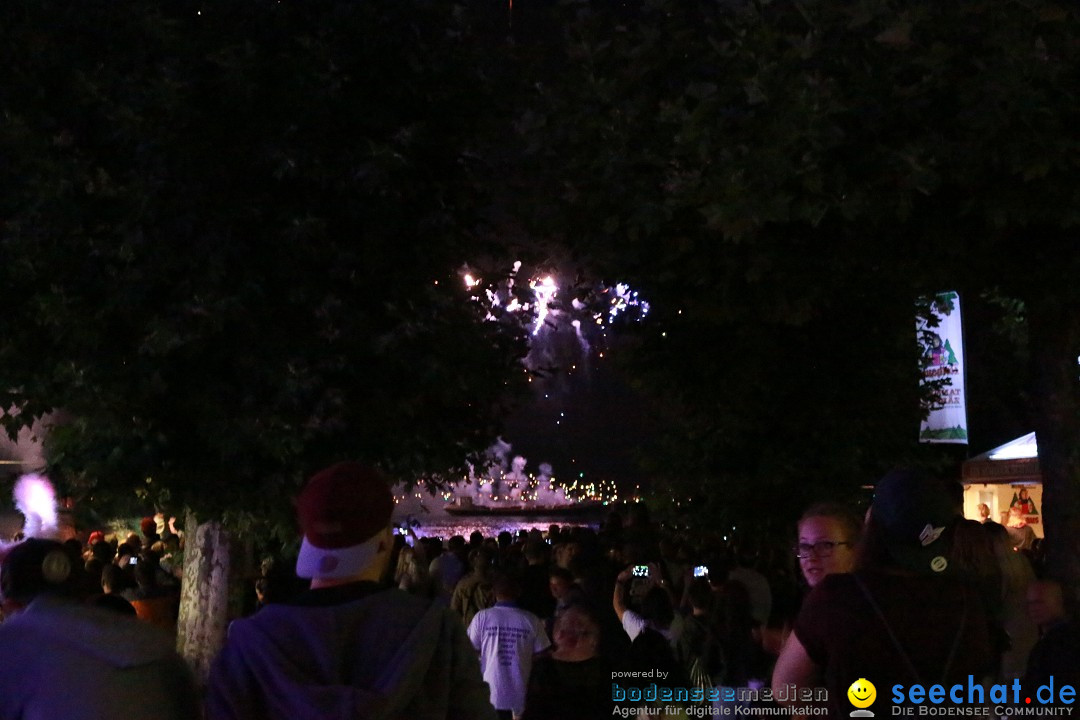 SEENACHTFEST mit Feuerwerk: Konstanz am Bodensee, 12.08.2017