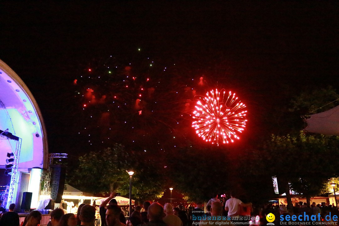 SEENACHTFEST mit Feuerwerk: Konstanz am Bodensee, 12.08.2017
