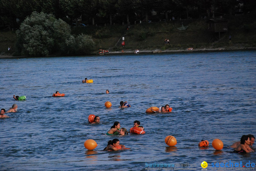 Rheinschwimmen: Basel, 15.08.2017