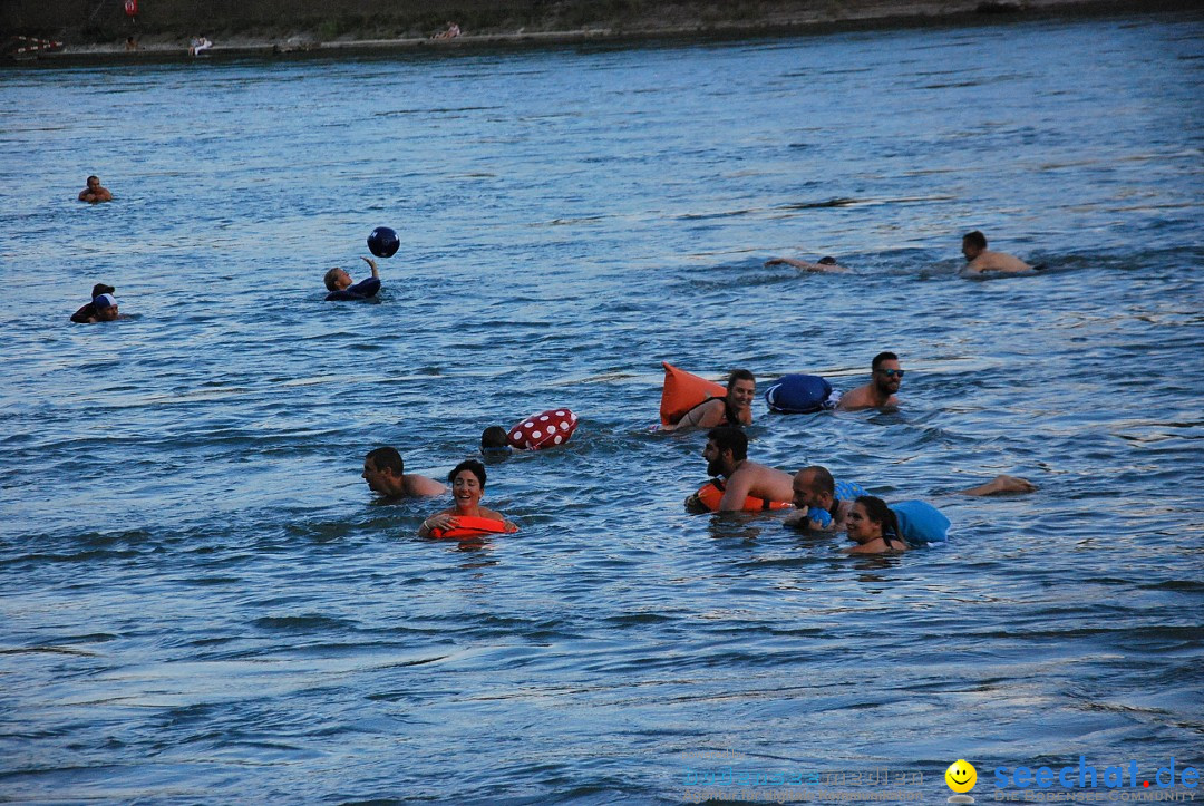 Rheinschwimmen: Basel, 15.08.2017