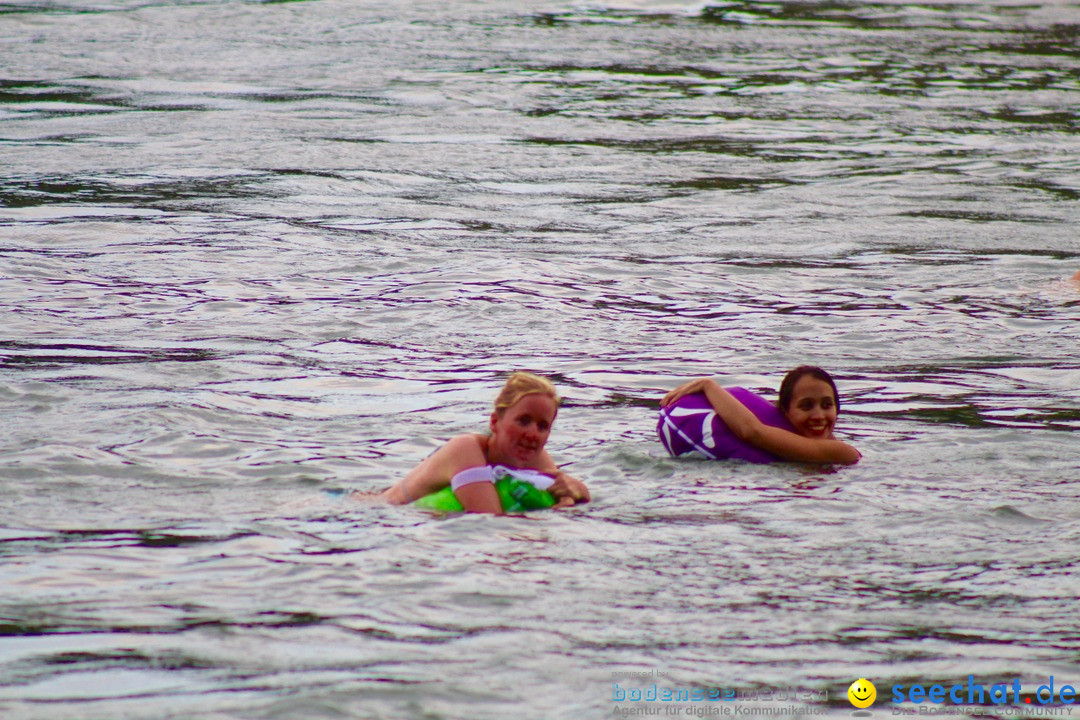 Rheinschwimmen: Basel, 15.08.2017