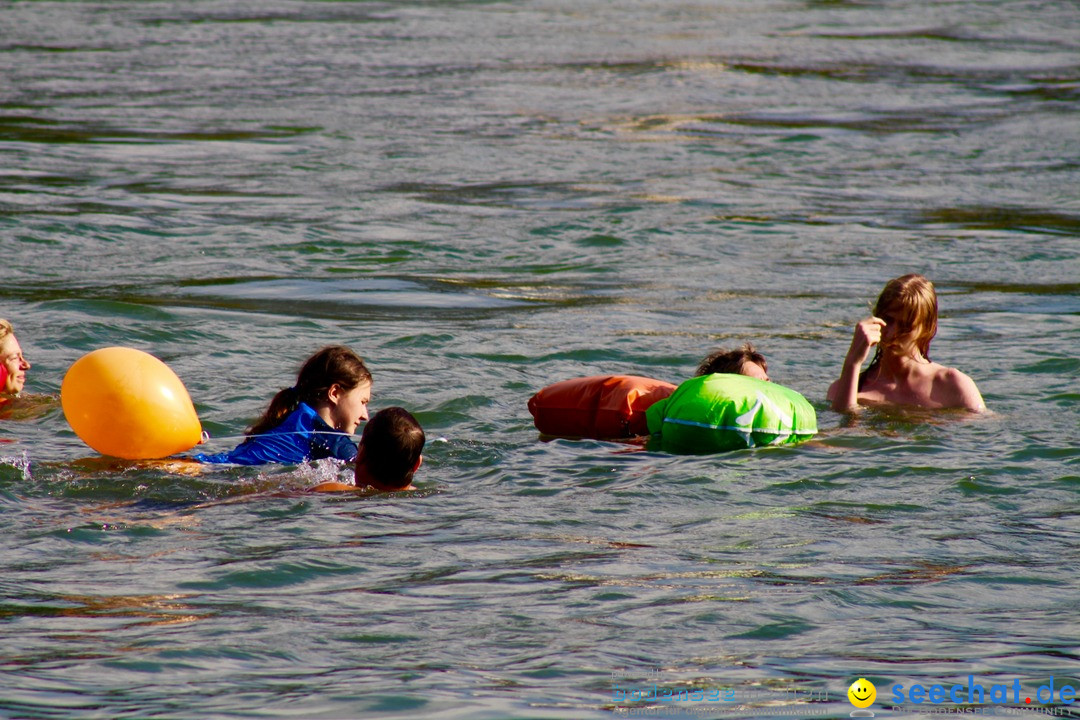 Rheinschwimmen: Basel, 15.08.2017