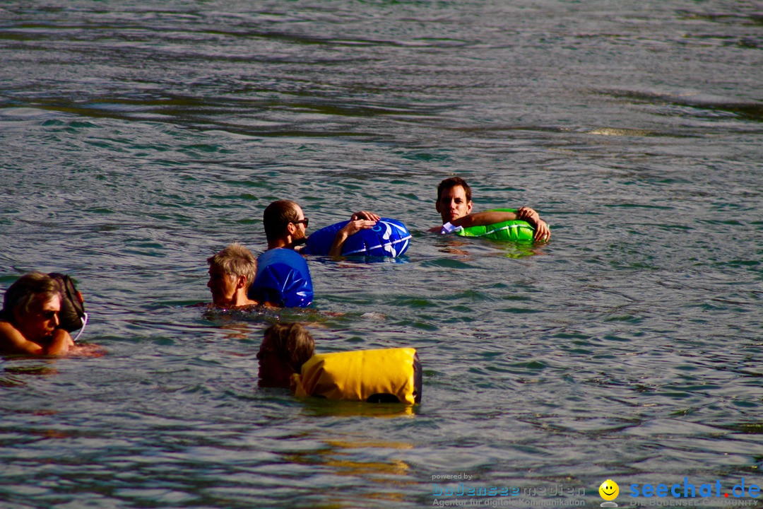 Rheinschwimmen: Basel, 15.08.2017