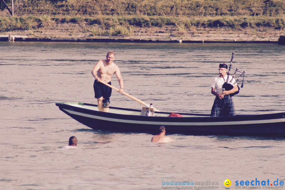 Rheinschwimmen: Basel, 15.08.2017