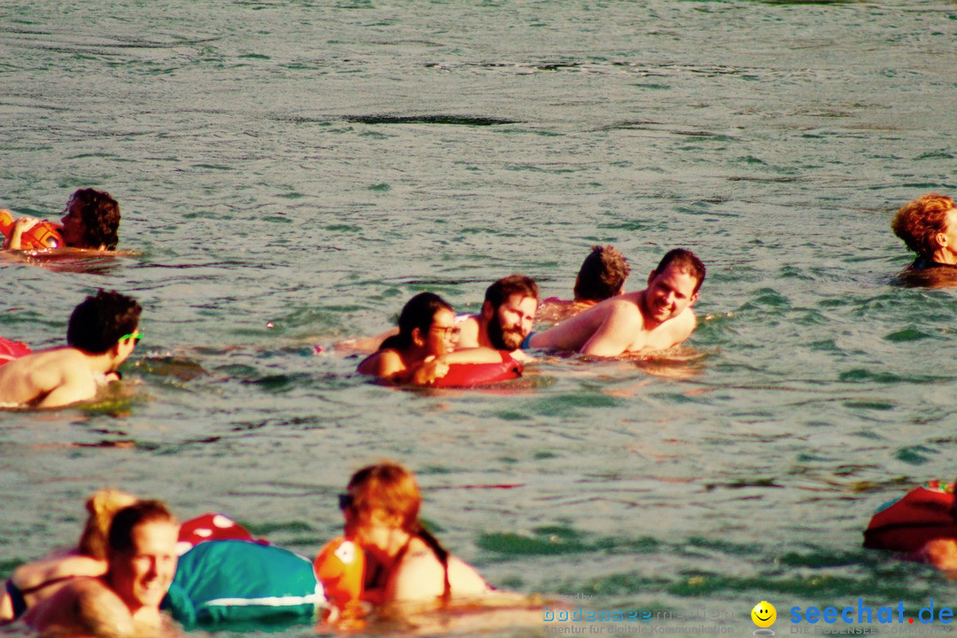 Rheinschwimmen: Basel, 15.08.2017