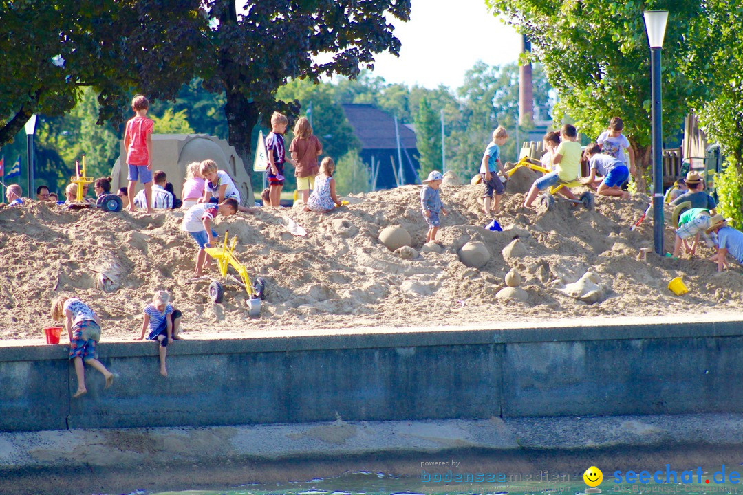 Sandskulpturenfestival: Rorschach am Bodensee, 20.08.2017