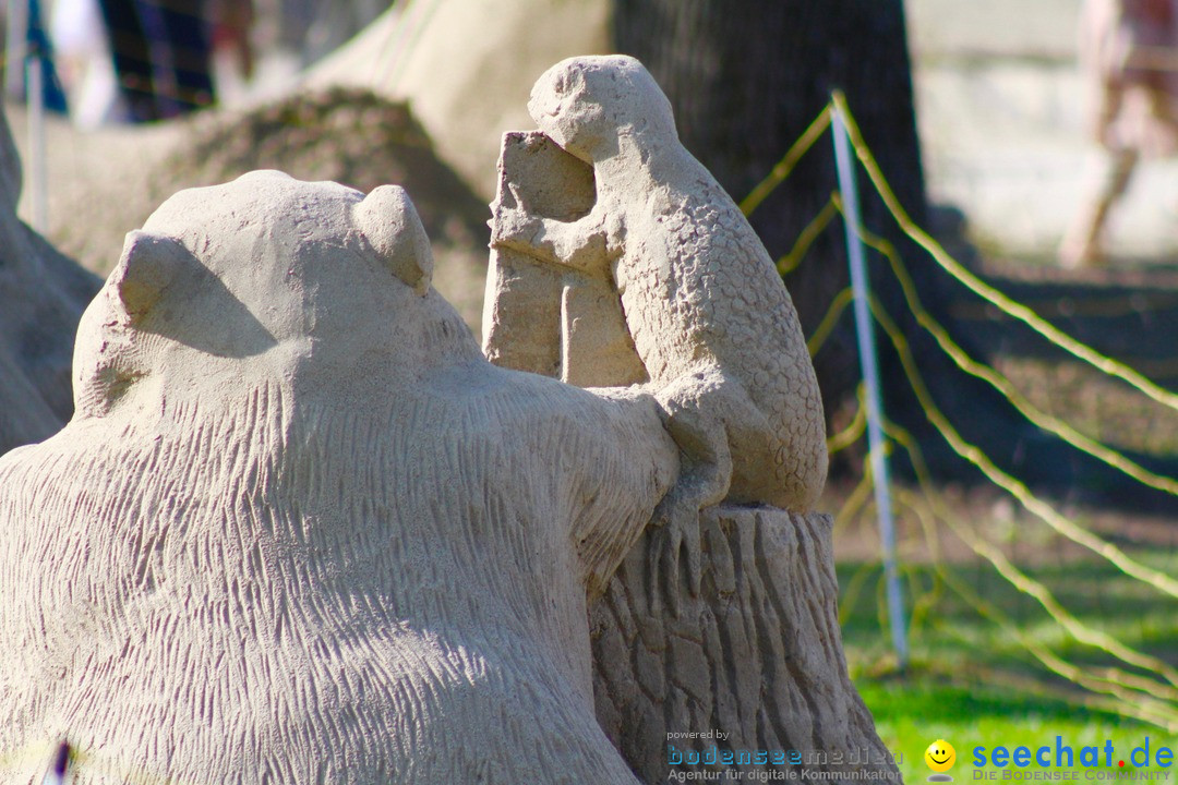 Sandskulpturenfestival: Rorschach am Bodensee, 20.08.2017