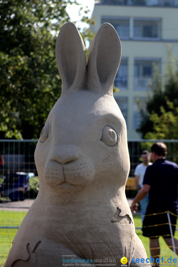 Sandskulpturenfestival: Rorschach am Bodensee, 20.08.2017