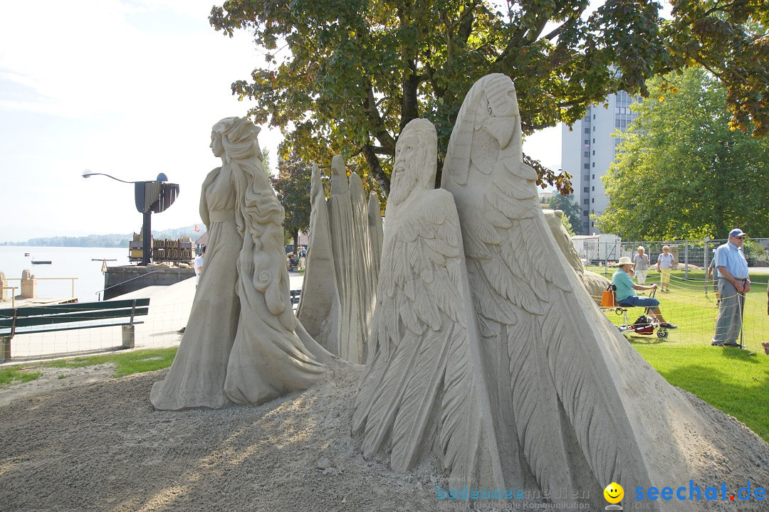 Sandskulpturenfestival: Rorschach am Bodensee, 24.08.2017
