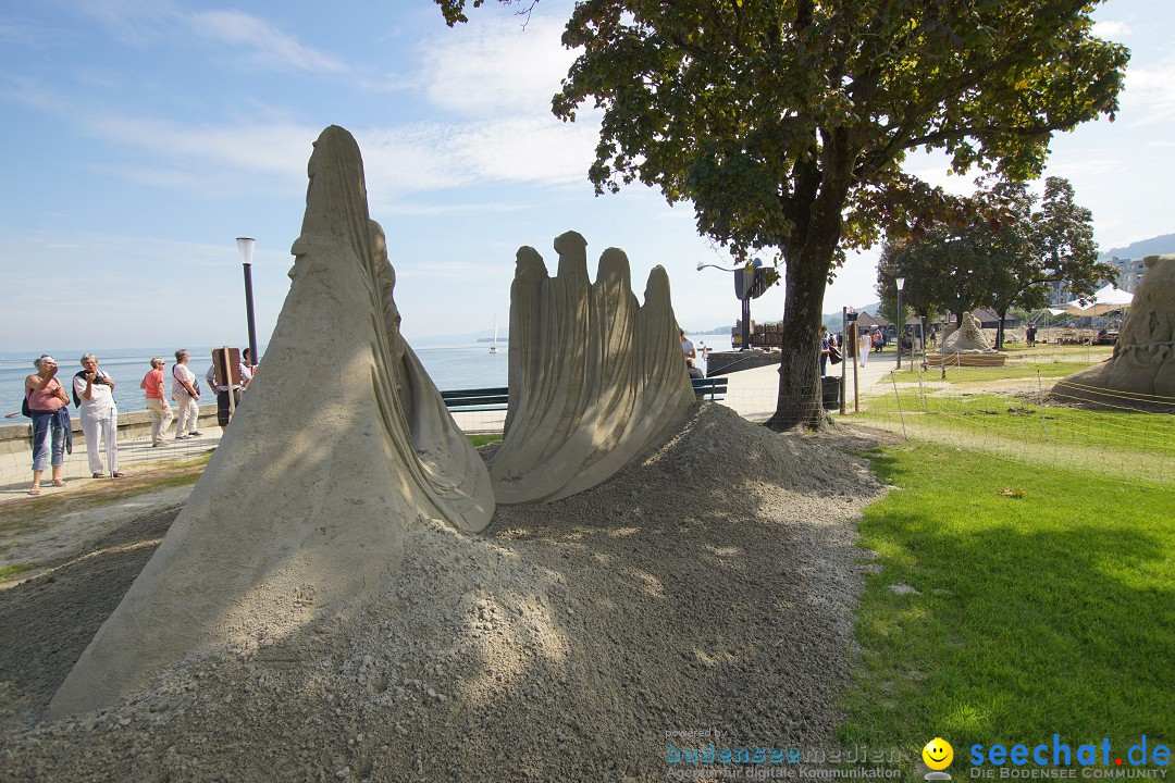 Sandskulpturenfestival: Rorschach am Bodensee, 24.08.2017