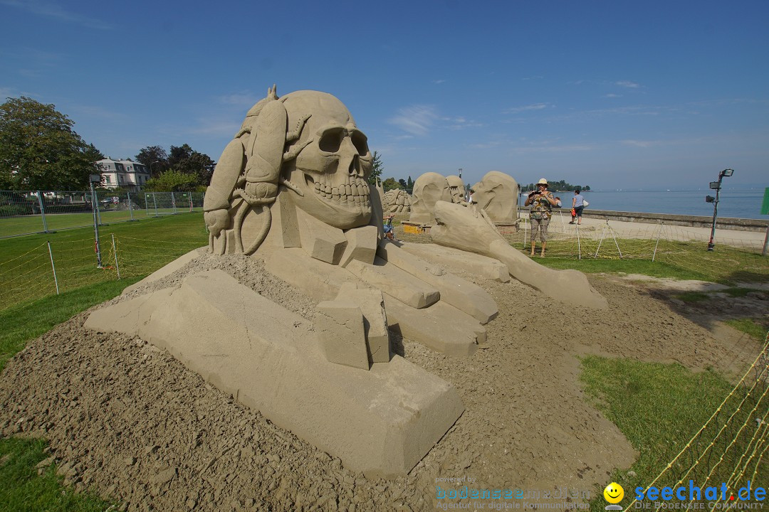 Sandskulpturenfestival: Rorschach am Bodensee, 24.08.2017