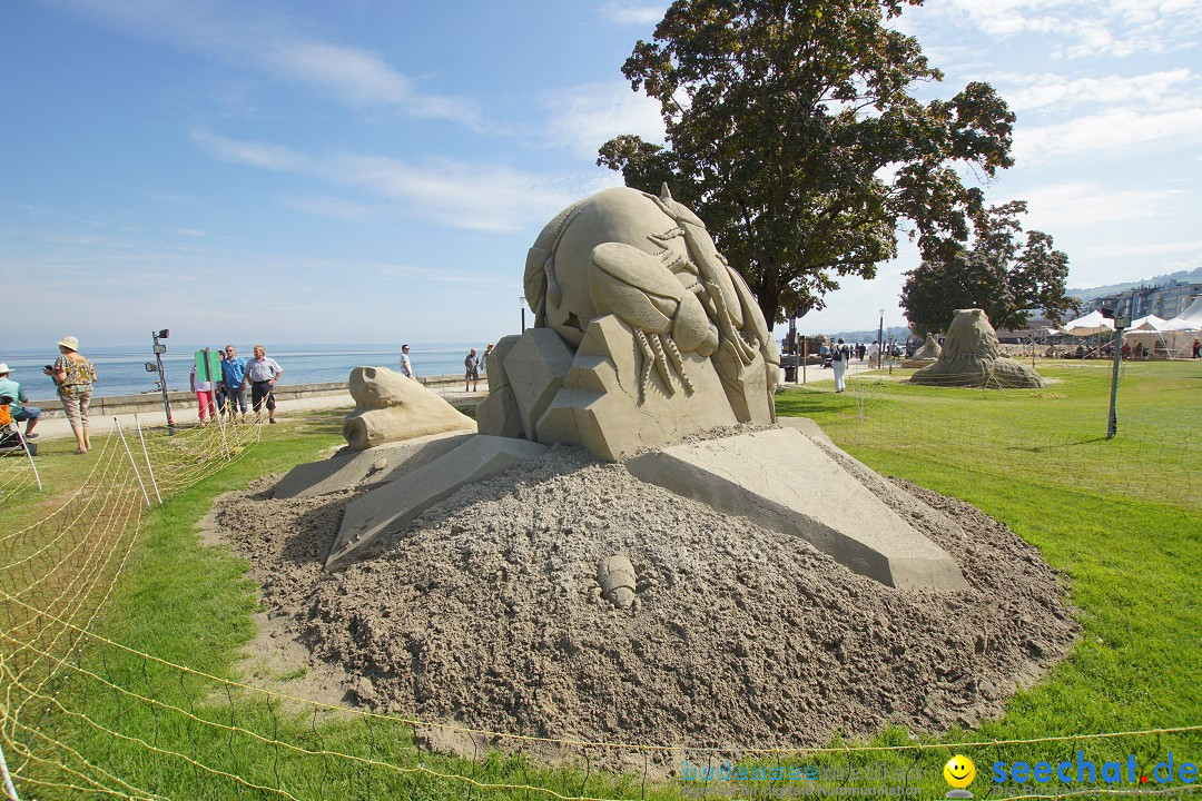 Sandskulpturenfestival: Rorschach am Bodensee, 24.08.2017