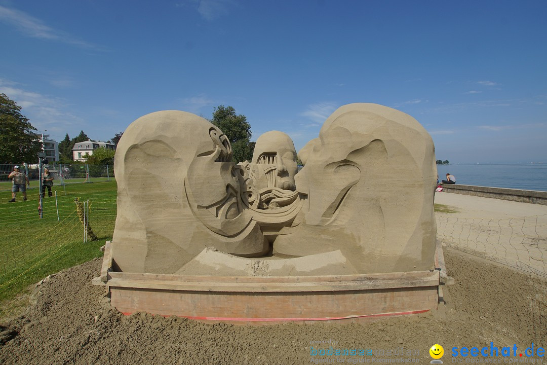 Sandskulpturenfestival: Rorschach am Bodensee, 24.08.2017