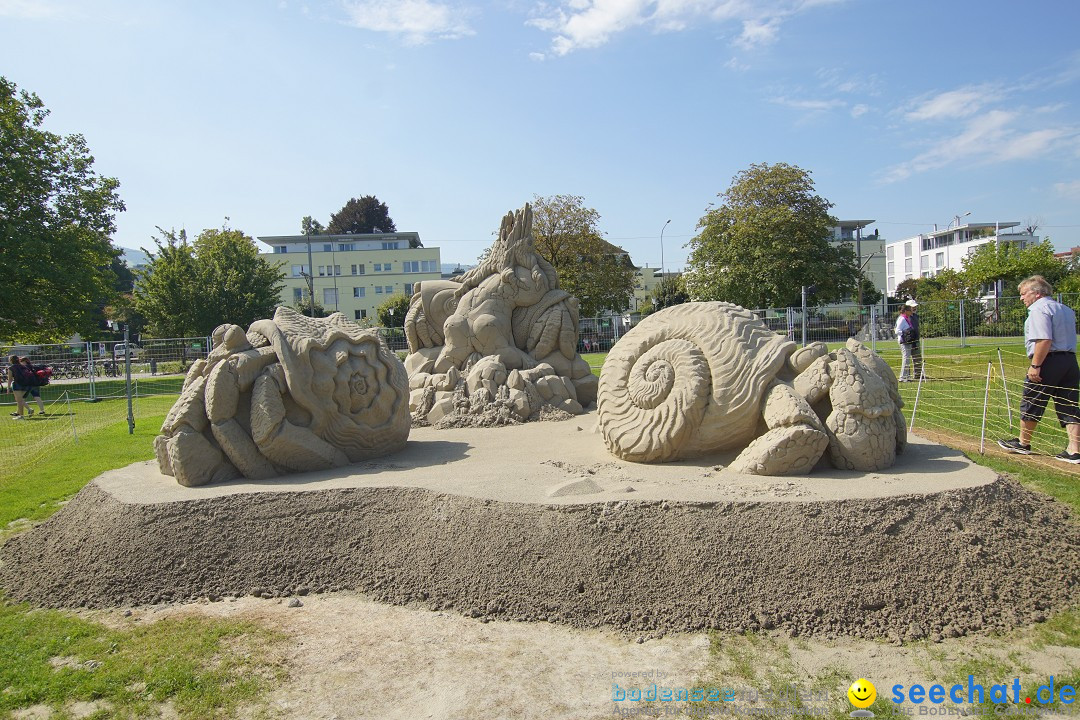 Sandskulpturenfestival: Rorschach am Bodensee, 24.08.2017