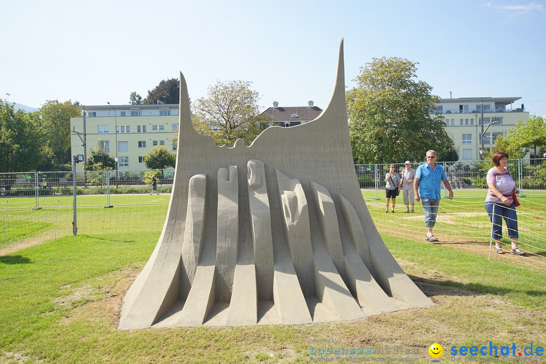 Sandskulpturenfestival: Rorschach am Bodensee, 24.08.2017