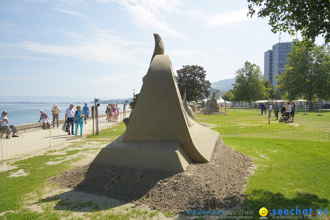 Sandskulpturenfestival: Rorschach am Bodensee, 24.08.2017