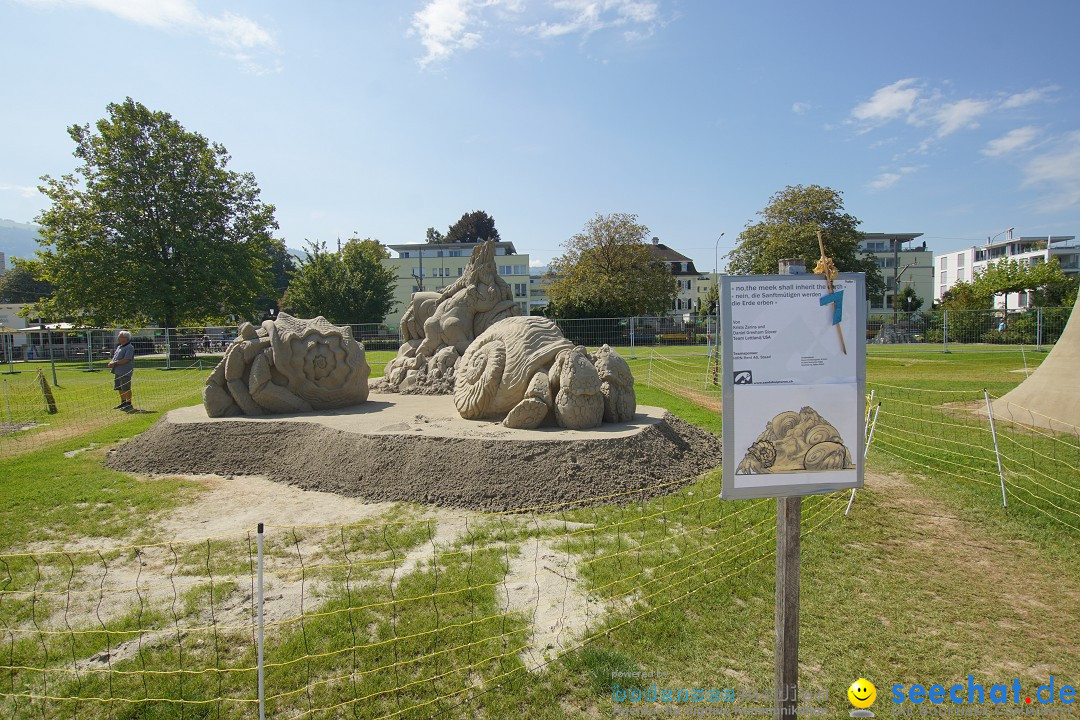 Sandskulpturenfestival: Rorschach am Bodensee, 24.08.2017