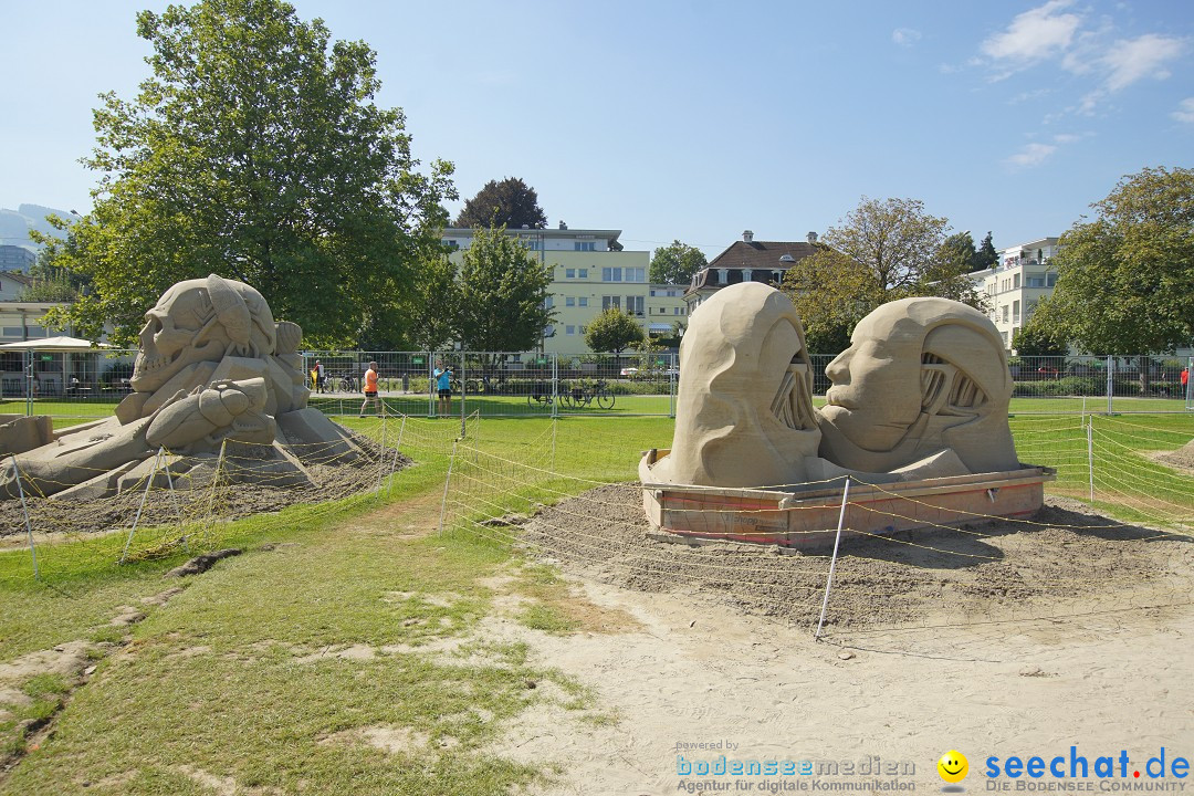 Sandskulpturenfestival: Rorschach am Bodensee, 24.08.2017