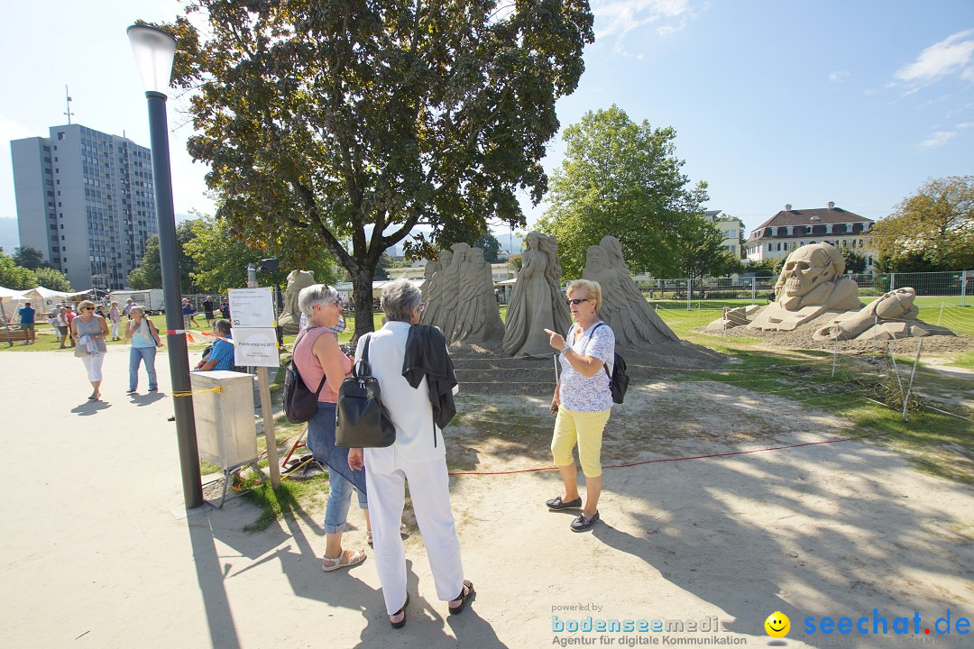 Sandskulpturenfestival: Rorschach am Bodensee, 24.08.2017