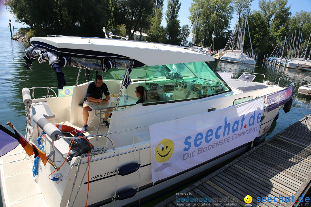 BODENSEEBOOT Bodensee Dreilaenderquerung, Thais Sant-Ana: Lindau, 23.08.17