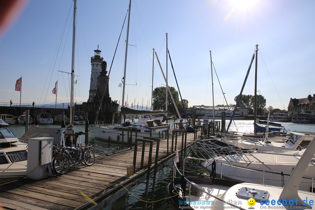 BODENSEEBOOT Bodensee Dreilaenderquerung, Thais Sant-Ana: Lindau, 23.08.17