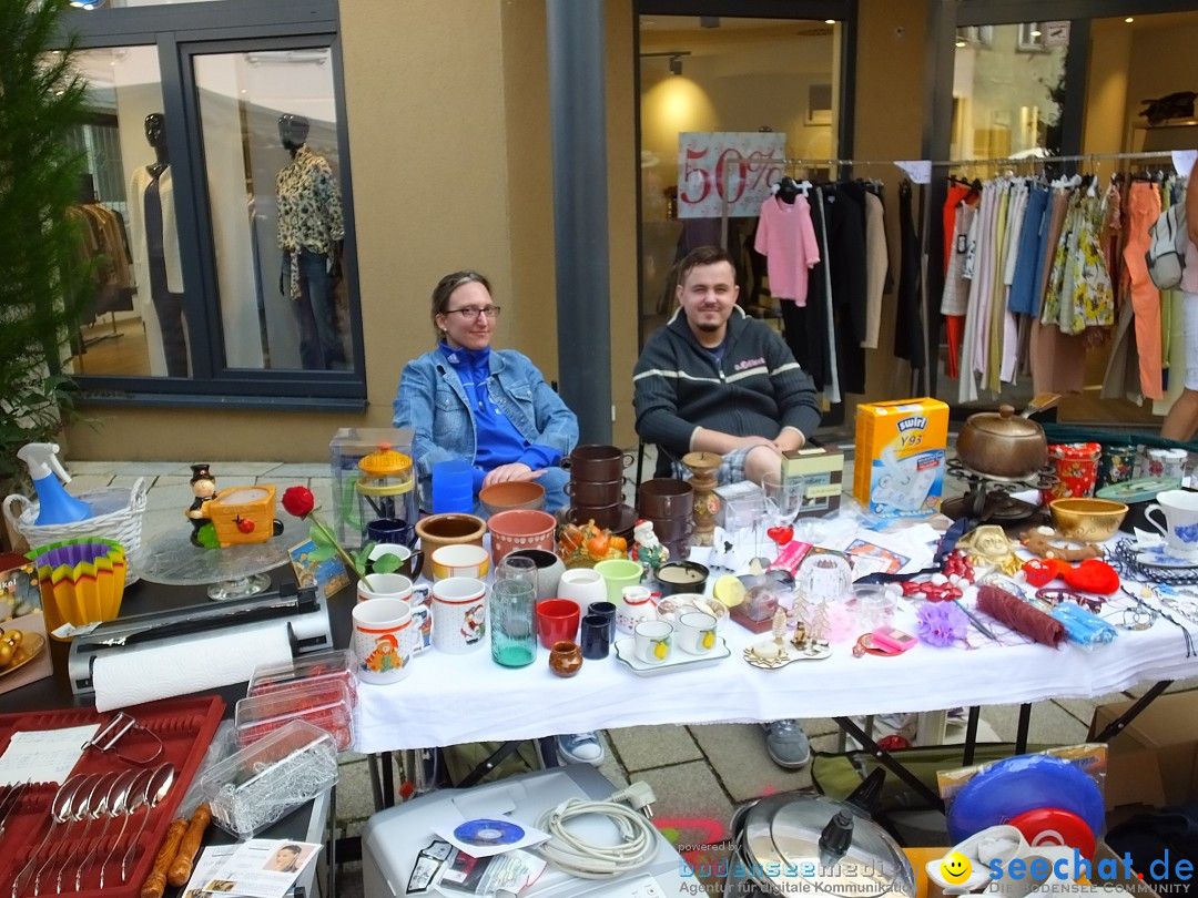 Flohmarkt in Sigmaringen am Bodensee, 26.08.2017