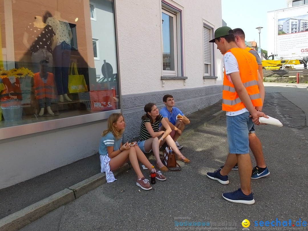 Flohmarkt in Sigmaringen am Bodensee, 26.08.2017