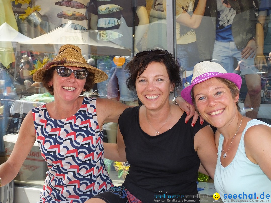 Flohmarkt in Sigmaringen am Bodensee, 26.08.2017