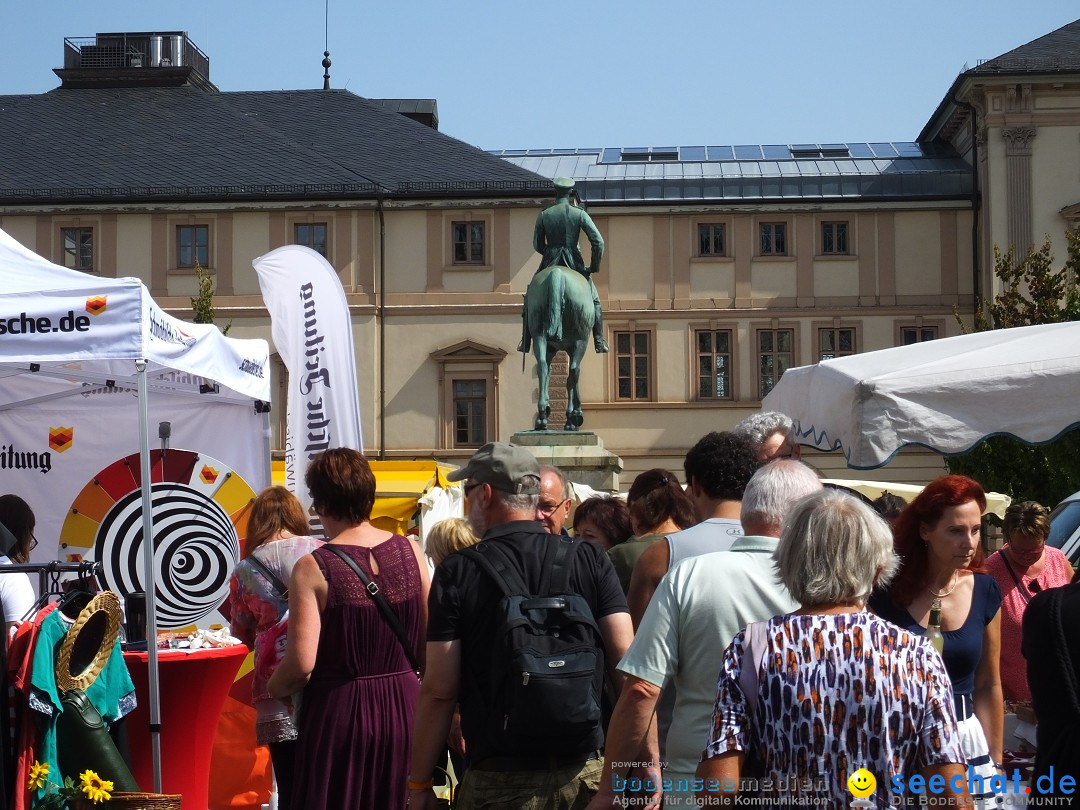Flohmarkt in Sigmaringen am Bodensee, 26.08.2017
