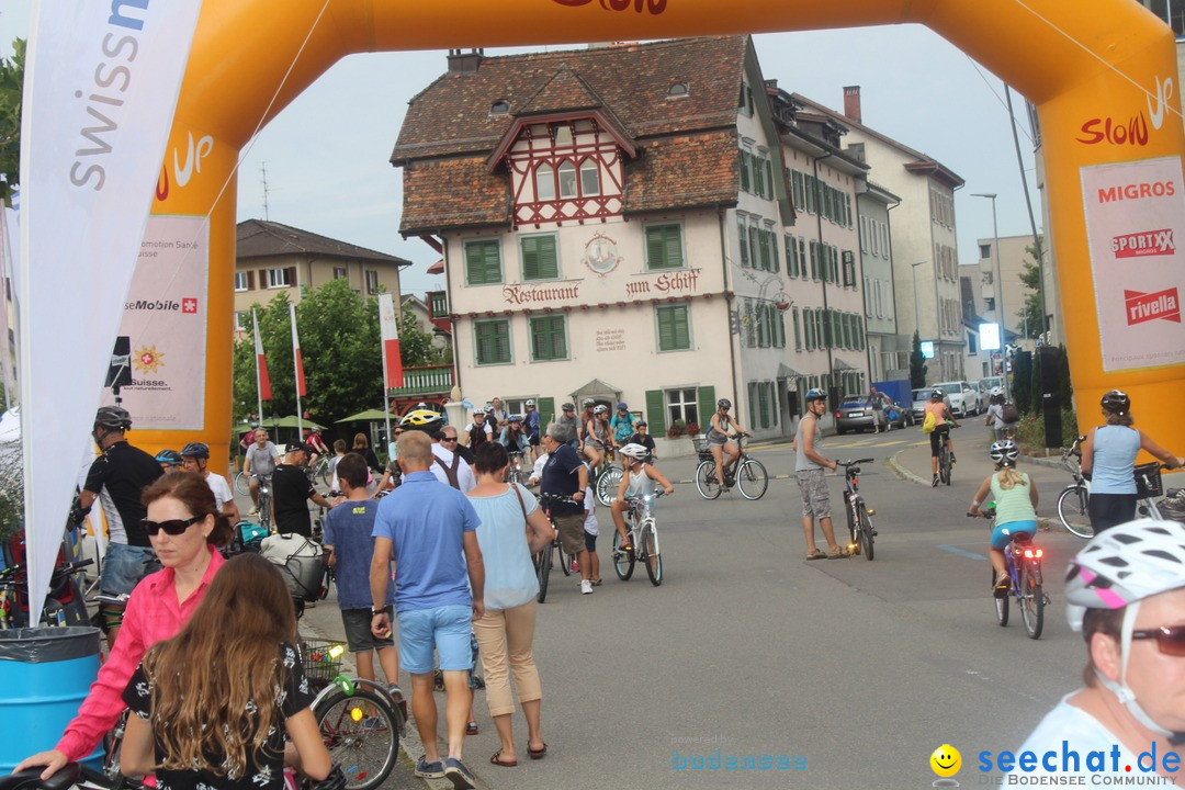 SlowUp Romanshorn mit TEAM seechat.de Bodensee-Community, 27.08.17